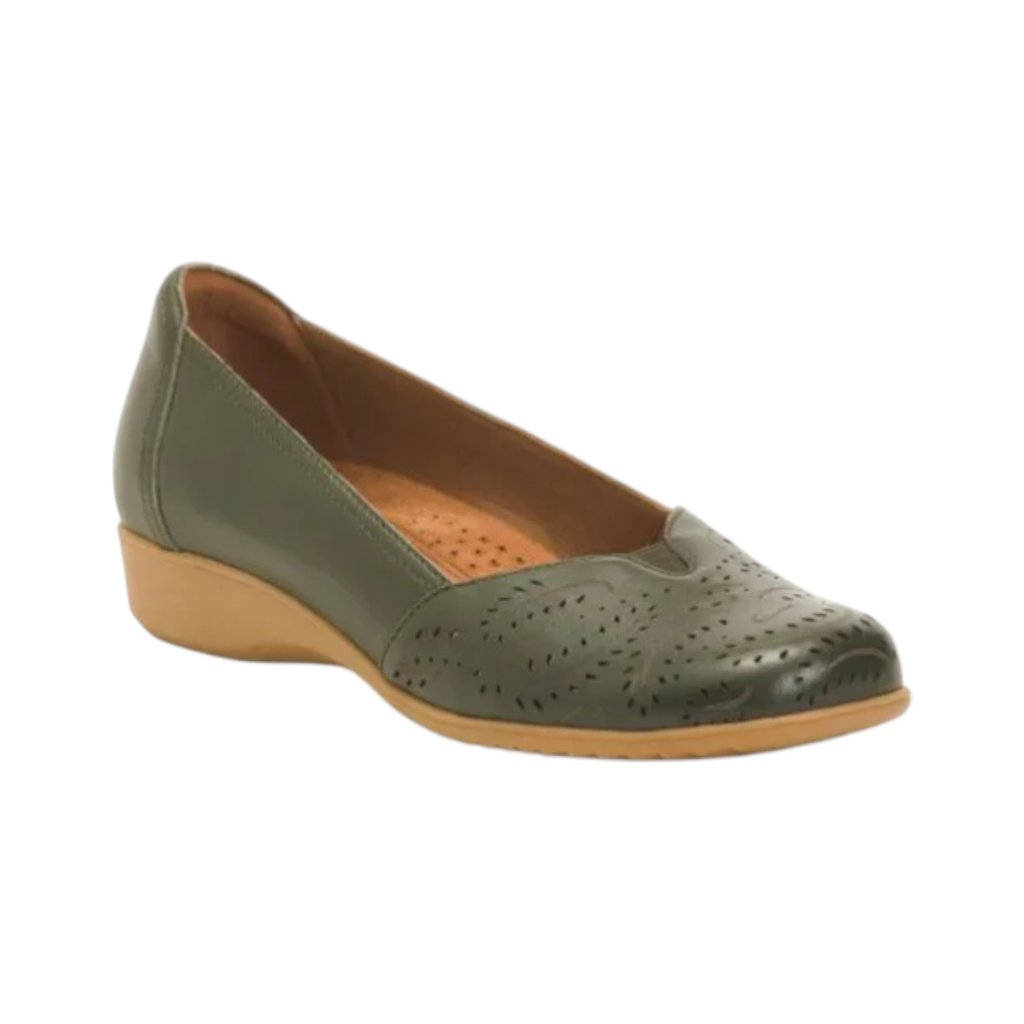 Cobb Hill Rockport Leather Rozie Comfort Wedges